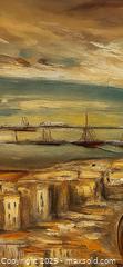 MaxSold Auction: ORIGINAL!! Grand Mediterranean Cityscape – Original Oil Painting in Ornate Gilt Frame - Newmarket (Ontario, Canada) SELLER MANAGED Downsizing Online Auction - Brimson Drive (STORAGE)