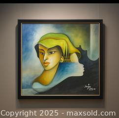 MaxSold Auction: ORIGINAL !SIGNED Surrealist  Striking Mid-Century Modern Expressio - Newmarket (Ontario, Canada) SELLER MANAGED Downsizing Online Auction - Brimson Drive (STORAGE)