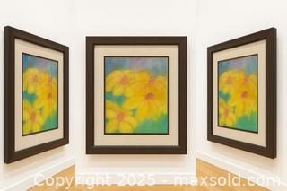 MaxSold Auction: ORIGINAL!!Floral Pastel Painting - Newmarket (Ontario, Canada) SELLER MANAGED Downsizing Online Auction - Brimson Drive (STORAGE)