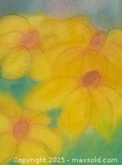 MaxSold Auction: ORIGINAL!!Floral Pastel Painting - Newmarket (Ontario, Canada) SELLER MANAGED Downsizing Online Auction - Brimson Drive (STORAGE)