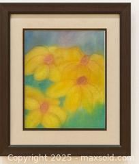 MaxSold Auction: ORIGINAL!!Floral Pastel Painting - Newmarket (Ontario, Canada) SELLER MANAGED Downsizing Online Auction - Brimson Drive (STORAGE)