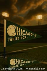 MaxSold Auction: RARE Vintage Chicago White Sox Pennant — A Rare Jewel for Serious Fans & Collectors  - Newmarket (Ontario, Canada) SELLER MANAGED Downsizing Online Auction - Brimson Drive (STORAGE)
