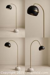 MaxSold Auction: Stilnovo Italian Globe Floor Lamp — Marble Base, Brass Arc, 1960s Design - Newmarket (Ontario, Canada) SELLER MANAGED Downsizing Online Auction - Brimson Drive (STORAGE)