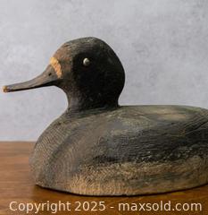 MaxSold Auction: the Hand-Carved Duck Decoy (Initialed M.P.) - Newmarket (Ontario, Canada) SELLER MANAGED Downsizing Online Auction - Brimson Drive (STORAGE)