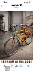 MaxSold Auction: Vintage BROOKLYN CRUISER – Retro Orange Commuter Bike w/ Cargo Rack - Newmarket (Ontario, Canada) SELLER MANAGED Downsizing Online Auction - Brimson Drive (STORAGE)