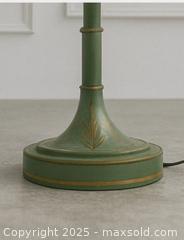 MaxSold Auction: Vintage Hand-Painted Bouillotte-Style Table Lamp  - Newmarket (Ontario, Canada) SELLER MANAGED Downsizing Online Auction - Brimson Drive (STORAGE)