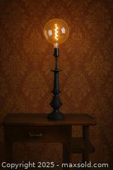 MaxSold Auction: Vintage Industrial Edison-Style Statement Lamp High-End Sales Pitch (No emojis) - Newmarket (Ontario, Canada) SELLER MANAGED Downsizing Online Auction - Brimson Drive (STORAGE)