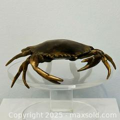 MaxSold Auction: Vintage Solid Brass Crab Sculpture - Newmarket (Ontario, Canada) SELLER MANAGED Downsizing Online Auction - Brimson Drive (STORAGE)