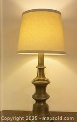 MaxSold Auction: Vintage Stiffel Solid Brass Column Lamp — A True Mid-Century Luxury Classic - Newmarket (Ontario, Canada) SELLER MANAGED Downsizing Online Auction - Brimson Drive (STORAGE)