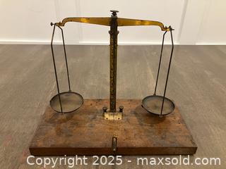 MaxSold Auction: Antique Lab balance - Ottawa (Ontario, Canada) SELLER MANAGED Downsizing Online Auction - Zephyr Avenue