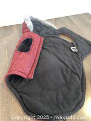 MaxSold Auction: Bailey & Bella Fleece-Lined Dog Coat with Hood & Harness Access - Ottawa (Ontario, Canada) SELLER MANAGED Downsizing Online Auction - Zephyr Avenue
