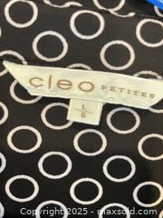 MaxSold Auction: Cleo Petites L Black Polka Dot Knee-Length Shirt Dress - Ottawa (Ontario, Canada) SELLER MANAGED Downsizing Online Auction - Zephyr Avenue