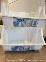 MaxSold Auction: Set of Plastic Storage Organizers - Ottawa (Ontario, Canada) SELLER MANAGED Downsizing Online Auction - Zephyr Avenue