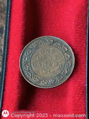 MaxSold Auction: 1919 Large Cent Coin of Canada - South Frontenac (Ontario, Canada) SELLER MANAGED Downsizing Online Auction - Battersea Road