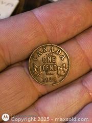 MaxSold Auction: 1921 Canadian 1 cent Coin - South Frontenac (Ontario, Canada) SELLER MANAGED Downsizing Online Auction - Battersea Road