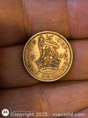 MaxSold Auction: 1949 UK Shilling  - South Frontenac (Ontario, Canada) SELLER MANAGED Downsizing Online Auction - Battersea Road