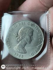 MaxSold Auction: 1965 Winston Churchill Crown  - South Frontenac (Ontario, Canada) SELLER MANAGED Downsizing Online Auction - Battersea Road