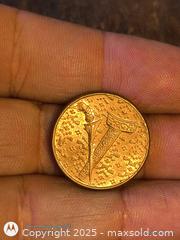 MaxSold Auction: 1$ Coin Gold Toned  - South Frontenac (Ontario, Canada) SELLER MANAGED Downsizing Online Auction - Battersea Road