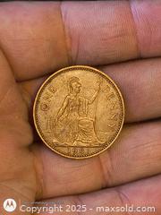 MaxSold Auction: Britania Penny of England Queen Elizabeth - South Frontenac (Ontario, Canada) SELLER MANAGED Downsizing Online Auction - Battersea Road