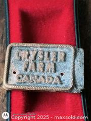 MaxSold Auction: Chrystler Farm Badge Tage Bronze - South Frontenac (Ontario, Canada) SELLER MANAGED Downsizing Online Auction - Battersea Road