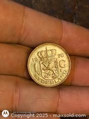 MaxSold Auction: Dutch 1 Guilde Coin High grade - South Frontenac (Ontario, Canada) SELLER MANAGED Downsizing Online Auction - Battersea Road