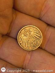 MaxSold Auction: Early German Eagel Coin 1900s - South Frontenac (Ontario, Canada) SELLER MANAGED Downsizing Online Auction - Battersea Road