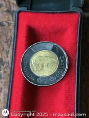 MaxSold Auction: Gem Mint Queen Elizabeth Black Toonie - South Frontenac (Ontario, Canada) SELLER MANAGED Downsizing Online Auction - Battersea Road