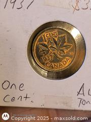 MaxSold Auction: High Grade 1937 Coin in holder - South Frontenac (Ontario, Canada) SELLER MANAGED Downsizing Online Auction - Battersea Road
