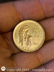 MaxSold Auction: italian 100 L bull Coin - South Frontenac (Ontario, Canada) SELLER MANAGED Downsizing Online Auction - Battersea Road