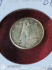 MaxSold Auction: Mint Unc Canadian Silver Dime in holder - South Frontenac (Ontario, Canada) SELLER MANAGED Downsizing Online Auction - Battersea Road