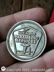 MaxSold Auction: paramedic Medallion  - South Frontenac (Ontario, Canada) SELLER MANAGED Downsizing Online Auction - Battersea Road