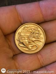 MaxSold Auction: Platapus coin High grade 20 Cents - South Frontenac (Ontario, Canada) SELLER MANAGED Downsizing Online Auction - Battersea Road