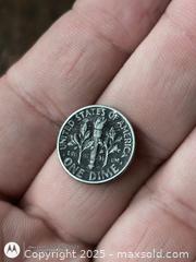 MaxSold Auction: Silver Roosevelt Dime  mint - South Frontenac (Ontario, Canada) SELLER MANAGED Downsizing Online Auction - Battersea Road