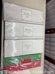 MaxSold Auction: Bulk Christmas Gift &#38; Tissue Paper Rolls Assorted Colors (25+) - Warwick (Rhode Island, USA) SELLER MANAGED Reseller Online Auction - Warwick Avenue