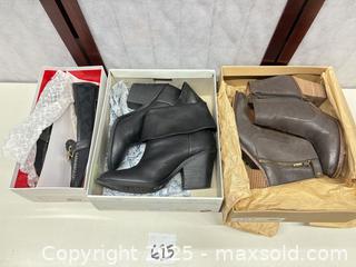 MaxSold Auction: Coach Loafers &#38; Lucky Brand Leather Ankle Boots - Warwick (Rhode Island, USA) SELLER MANAGED Reseller Online Auction - Warwick Avenue