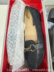 MaxSold Auction: Coach Loafers &#38; Lucky Brand Leather Ankle Boots - Warwick (Rhode Island, USA) SELLER MANAGED Reseller Online Auction - Warwick Avenue