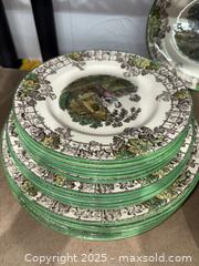 MaxSold Auction: Copeland Spode Byron transferware dinnerware lot (35–45 pcs) - Warwick (Rhode Island, USA) SELLER MANAGED Reseller Online Auction - Warwick Avenue