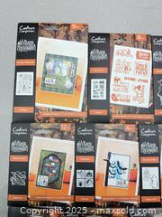 MaxSold Auction: Crafter&#39;s Companion Halloween Metal Die, Stamp &#38; Stencil Lot, 12 - Warwick (Rhode Island, USA) SELLER MANAGED Reseller Online Auction - Warwick Avenue