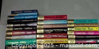 MaxSold Auction: Danielle Steel Hardcover Book Lot of 24 - Warwick (Rhode Island, USA) SELLER MANAGED Reseller Online Auction - Warwick Avenue