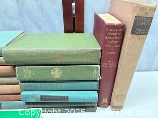 MaxSold Auction: Lot of Cloth-Covered Hardcover Books — History &#38; Literature - Warwick (Rhode Island, USA) SELLER MANAGED Reseller Online Auction - Warwick Avenue