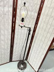 MaxSold Auction: Metal Upright Floor Lamp, 60–66 in - Warwick (Rhode Island, USA) SELLER MANAGED Reseller Online Auction - Warwick Avenue