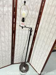 MaxSold Auction: Metal Upright Floor Lamp, 60–66 in - Warwick (Rhode Island, USA) SELLER MANAGED Reseller Online Auction - Warwick Avenue