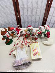 MaxSold Auction: Mixed Vintage Annalee Christmas Figurines - Warwick (Rhode Island, USA) SELLER MANAGED Reseller Online Auction - Warwick Avenue