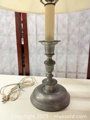 MaxSold Auction: Portable Metal Table/Desk Lamp with UL Sticker - Warwick (Rhode Island, USA) SELLER MANAGED Reseller Online Auction - Warwick Avenue