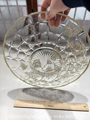 MaxSold Auction: Silver City Flanders Poppy Sterling Silver/Glass Platter, Sterling flatware - Warwick (Rhode Island, USA) SELLER MANAGED Reseller Online Auction - Warwick Avenue