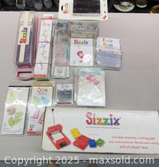 MaxSold Auction: Sizzix Machine, Thin Metal Cutting Dies &#38; Adapter Plate Lot - Warwick (Rhode Island, USA) SELLER MANAGED Reseller Online Auction - Warwick Avenue