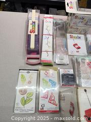 MaxSold Auction: Sizzix Machine, Thin Metal Cutting Dies &#38; Adapter Plate Lot - Warwick (Rhode Island, USA) SELLER MANAGED Reseller Online Auction - Warwick Avenue