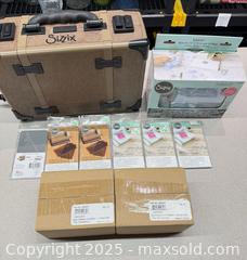 MaxSold Auction: Sizzix Sidekick Starter Kit with Cutting Pads and Accessories - Warwick (Rhode Island, USA) SELLER MANAGED Reseller Online Auction - Warwick Avenue