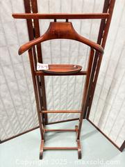 MaxSold Auction: Vintage Wood Valet - Warwick (Rhode Island, USA) SELLER MANAGED Reseller Online Auction - Warwick Avenue