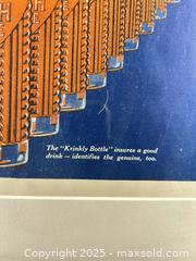 MaxSold Auction: 1924 ORANGE CRUSH “KRINKLY BOTTLE” FRAMED ADVERTISING  - Toronto (Ontario, Canada) PARTNER MANAGED Estate Sale Online Auction - Esandar Drive (STORAGE)